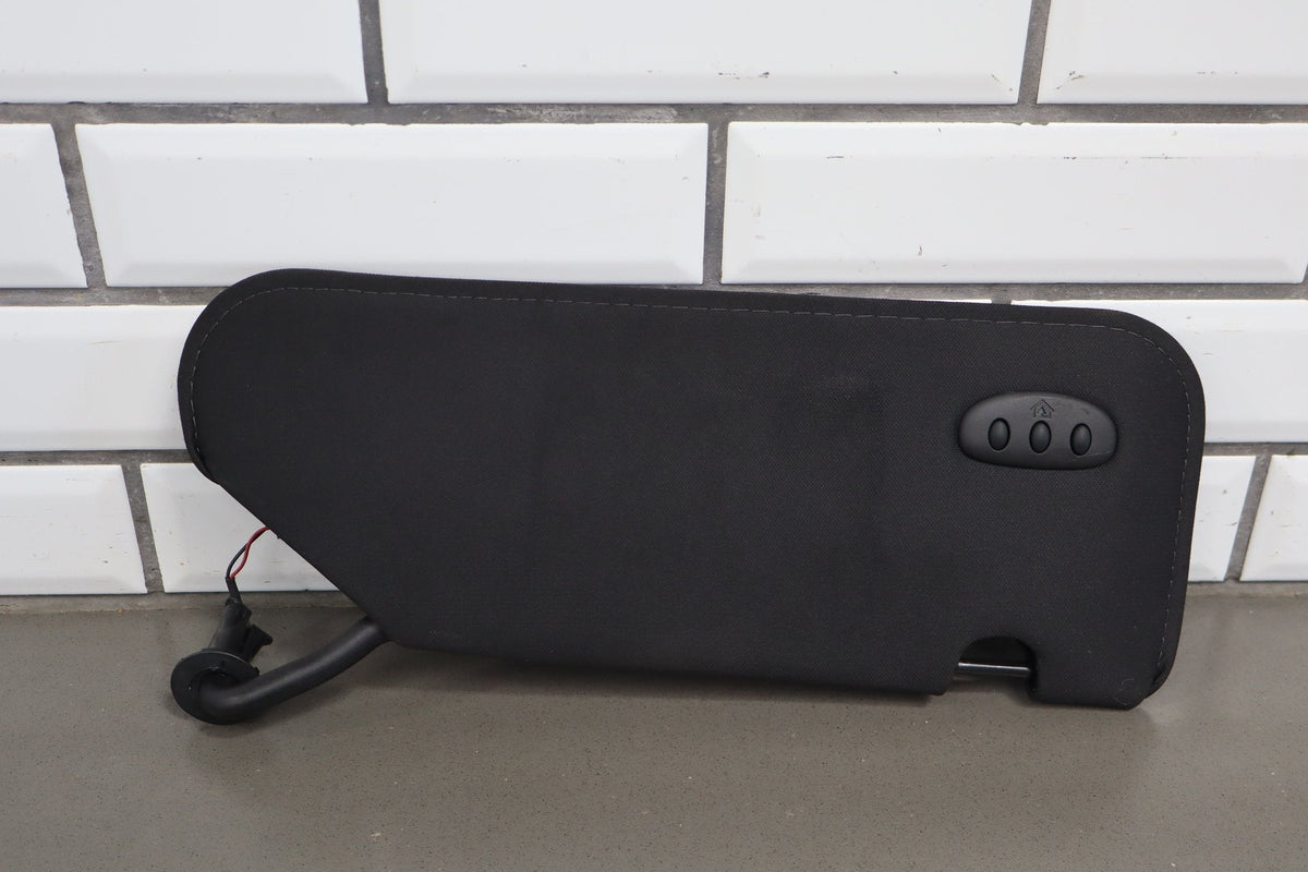 2005-2013 Chevrolet Corvette C6 Driver Left Sun Visor W/ Garage Door Opener