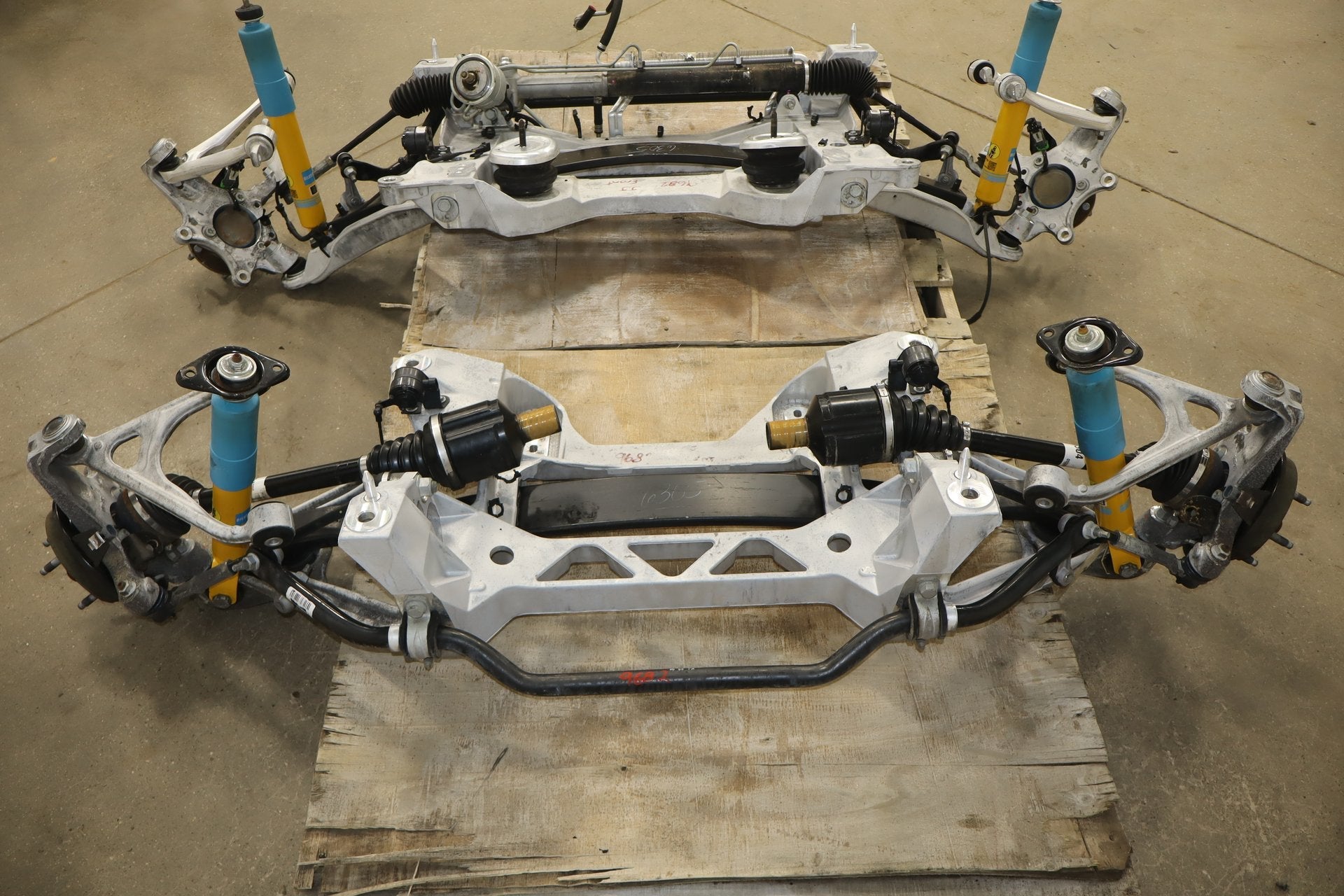 2005-2013 Chevrolet Corvette C6 Front & Rear Suspension Dropout No Carrier