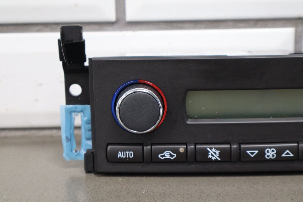 2005-2013 Chevrolet Corvette C6 Heater Climate Control Dual Zone