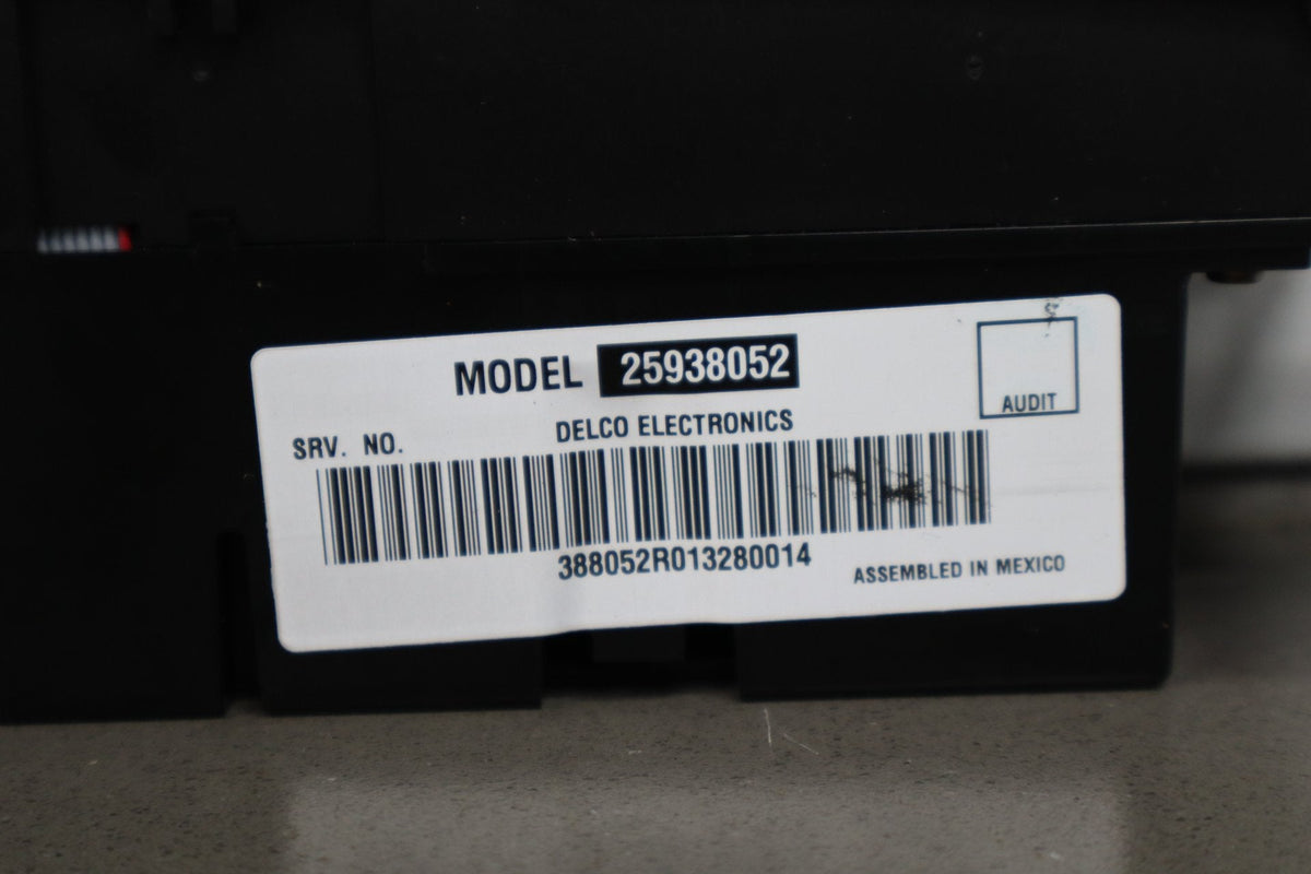 2005-2013 Chevrolet Corvette C6 Heater Climate Control Dual Zone