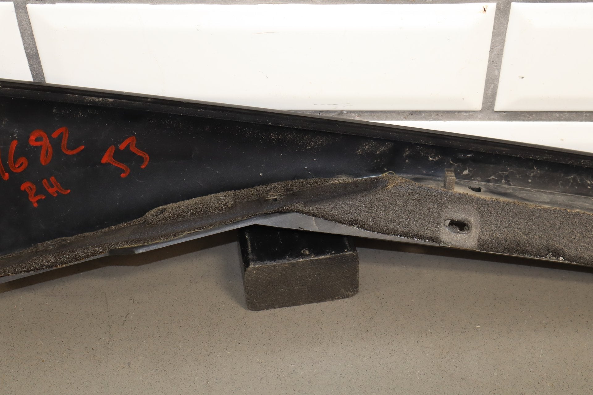 2005-2013 Chevrolet Corvette C6- Left Exterior A Pillar Trim Applique