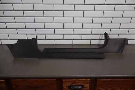 2005-2013 Chevrolet Corvette C6 Pair- Sill Plates Black