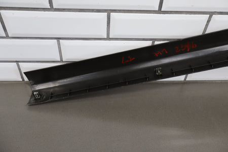 2005-2013 Chevrolet Corvette C6 Pair- Sill Plates Black