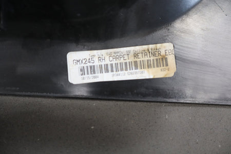2005-2013 Chevrolet Corvette C6 Pair- Sill Plates Black