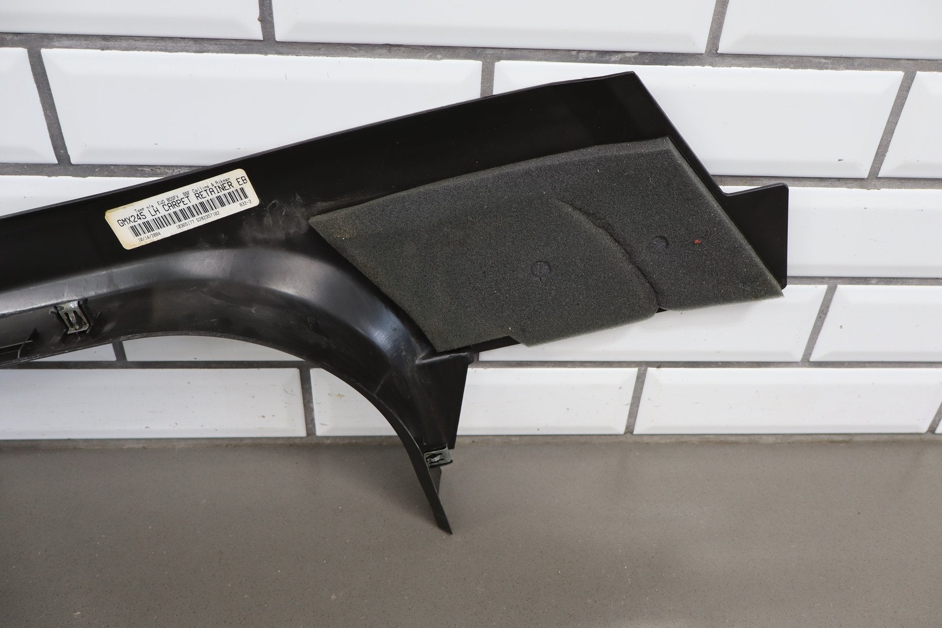 2005-2013 Chevrolet Corvette C6 Pair- Sill Plates Black
