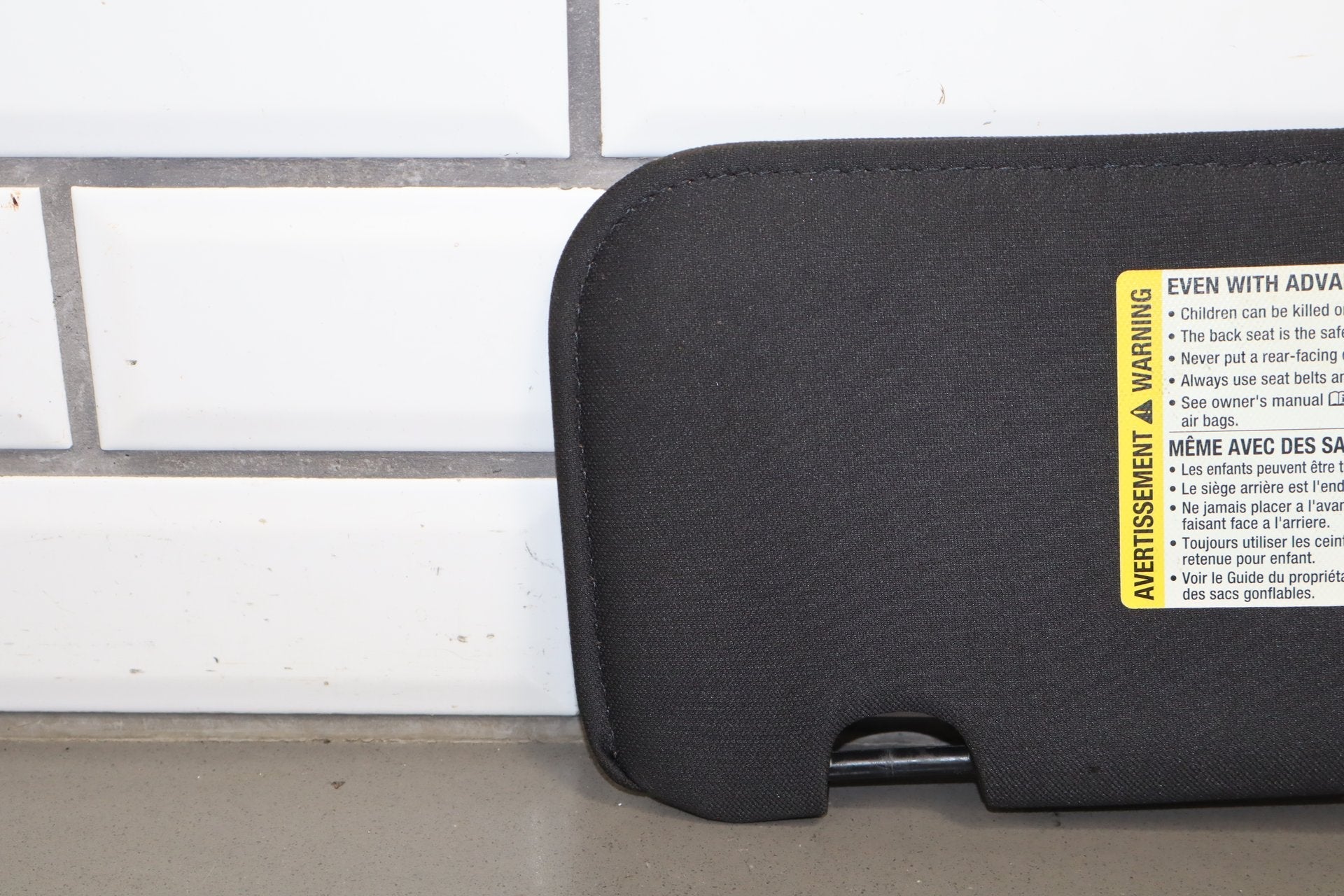 2005-2013 Chevrolet Corvette C6 Passenger Sun Visor