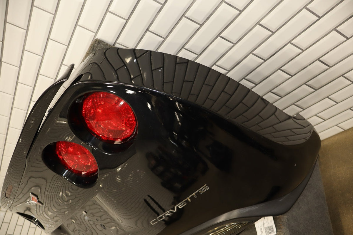 2005-2013 Chevrolet Corvette C6 Rear Bumper W/ Tail Lamps Black