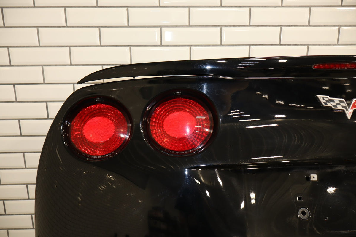 2005-2013 Chevrolet Corvette C6 Rear Bumper W/ Tail Lamps Black