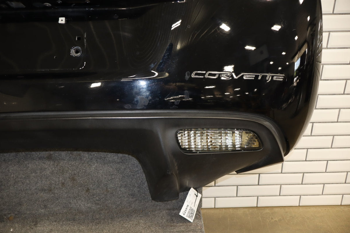 2005-2013 Chevrolet Corvette C6 Rear Bumper W/ Tail Lamps Black