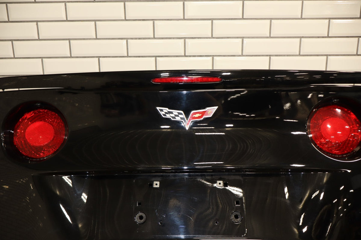 2005-2013 Chevrolet Corvette C6 Rear Bumper W/ Tail Lamps Black