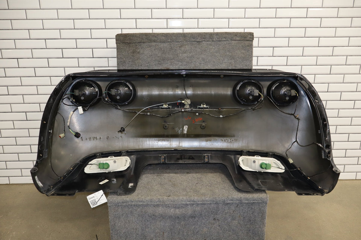 2005-2013 Chevrolet Corvette C6 Rear Bumper W/ Tail Lamps Black