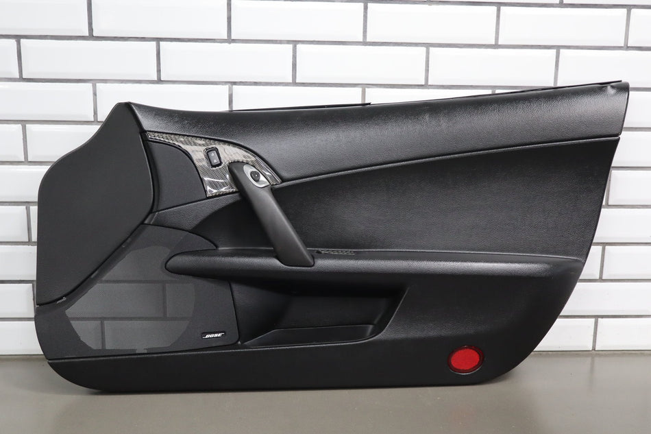 2005-2013 Chevrolet Corvette C6 Right Door Trim Panel Black 19