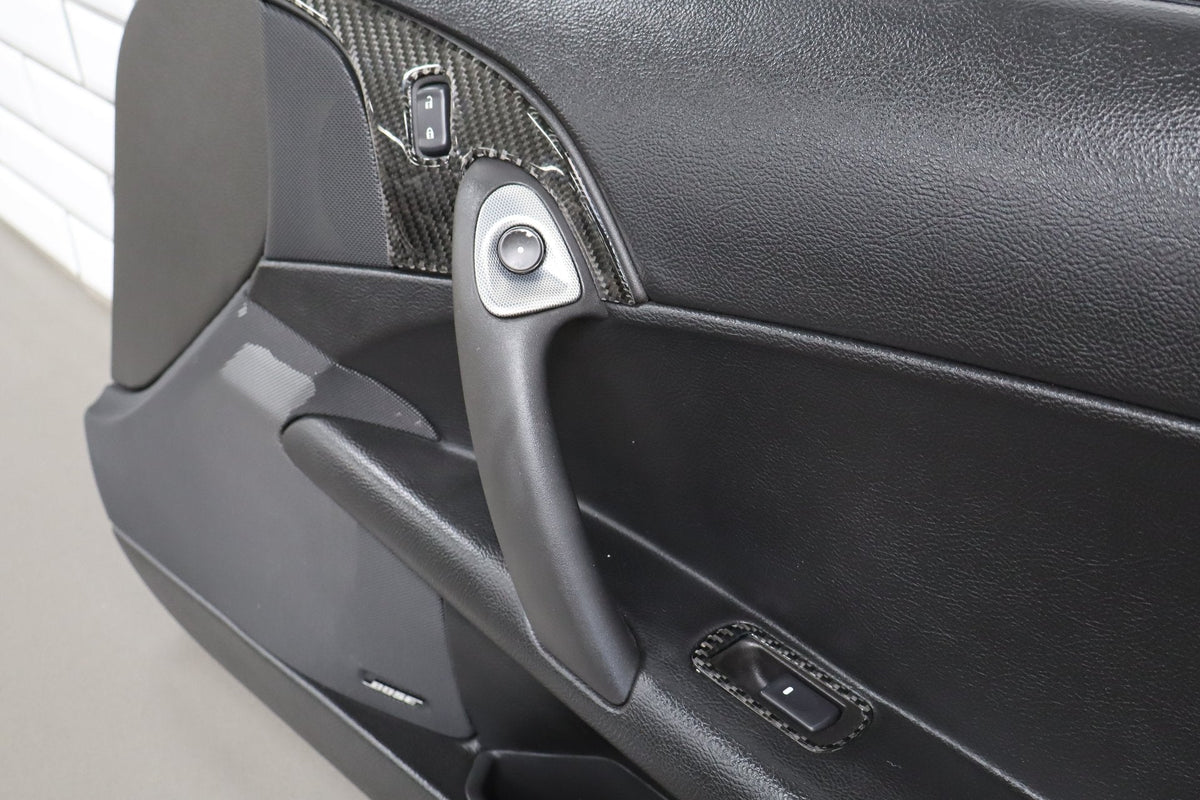 2005-2013 Chevrolet Corvette C6 Right Door Trim Panel Black 19