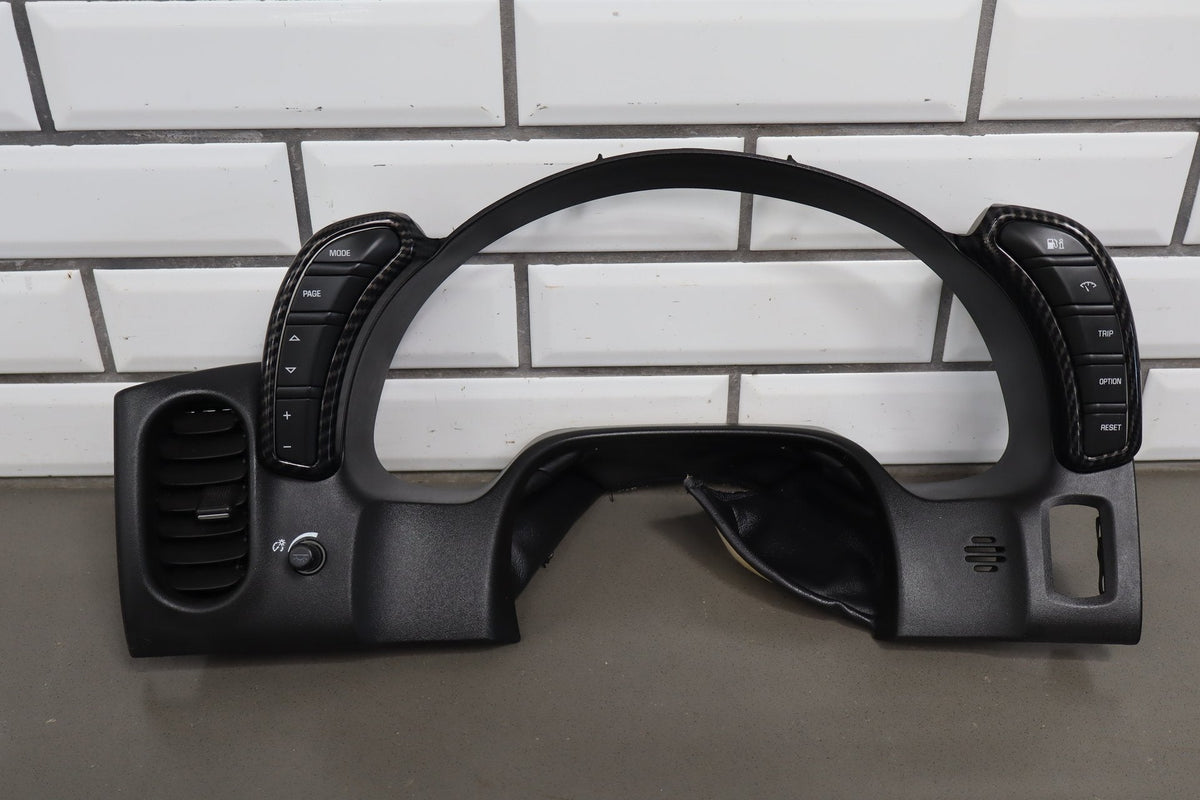 2005-2013 Chevrolet Corvette C6 Speedometer Bezel W/ Adjustment Buttons