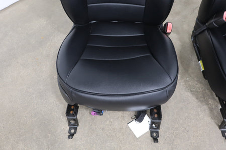 2005-2013 Chevrolet Corvette C6 Sport AQ9 Leather Seats Set Black 19