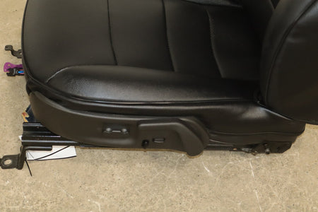2005-2013 Chevrolet Corvette C6 Sport AQ9 Leather Seats Set Black 19