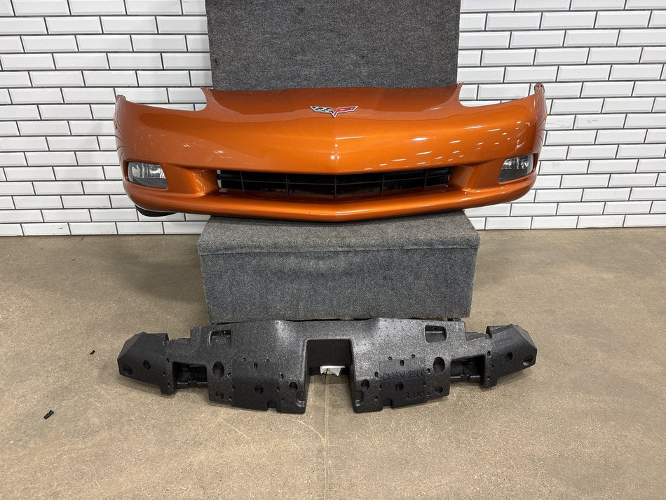 2005-2013 Chevrolet Corvette Front Bumper Atomic Orange 83