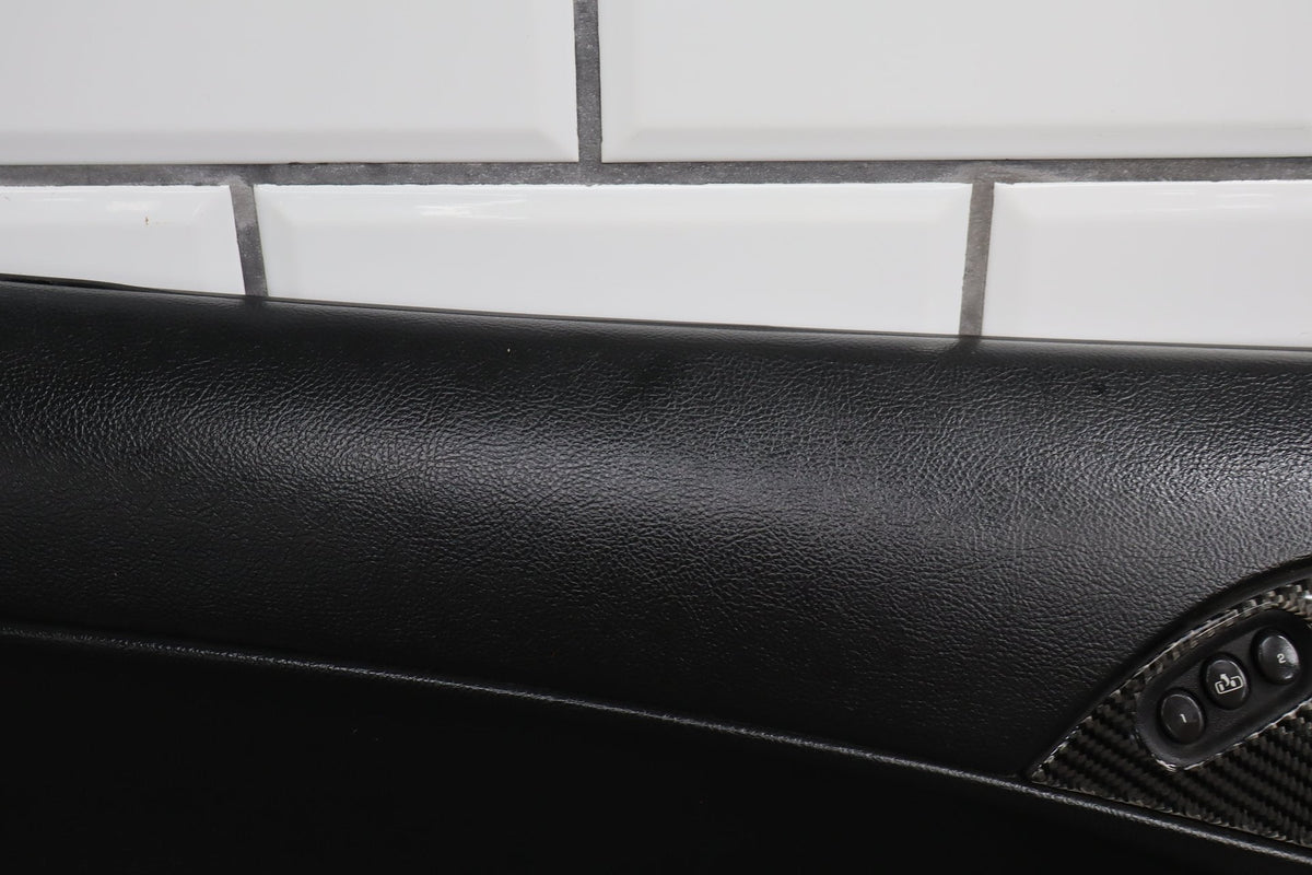 2005-2013 Chevrolet Corvette Left Driver Door Trim Panel Black 19