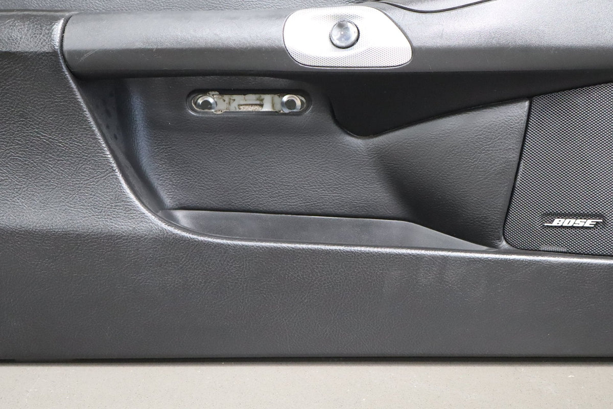 2005-2013 Chevrolet Corvette Left Driver Door Trim Panel Black 19