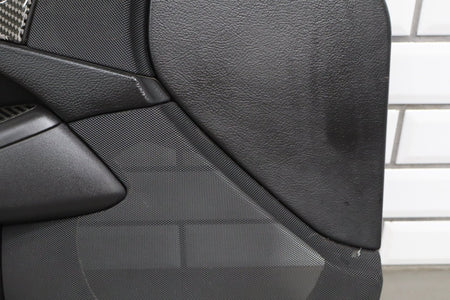 2005-2013 Chevrolet Corvette Left Driver Door Trim Panel Black 19