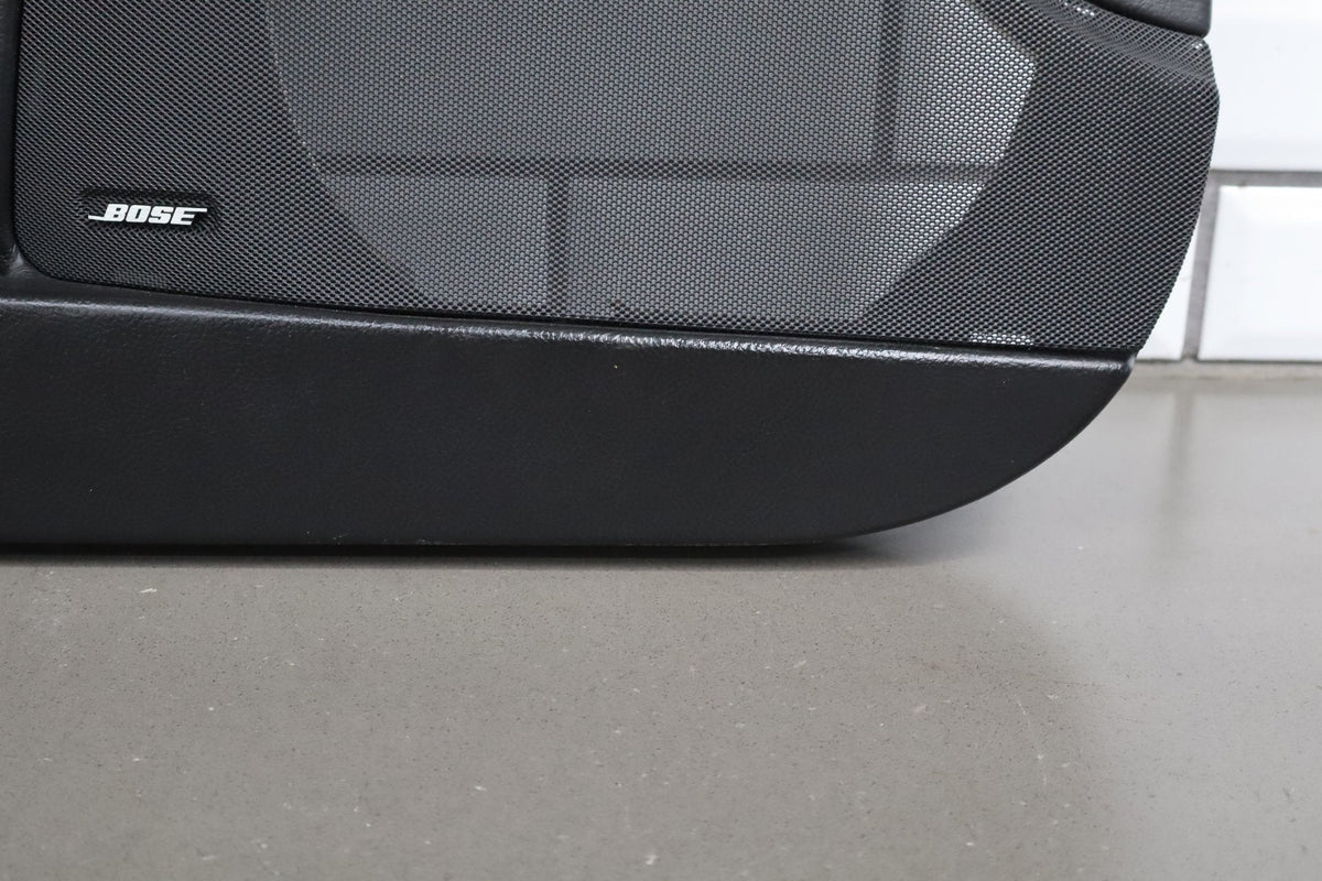 2005-2013 Chevrolet Corvette Left Driver Door Trim Panel Black 19