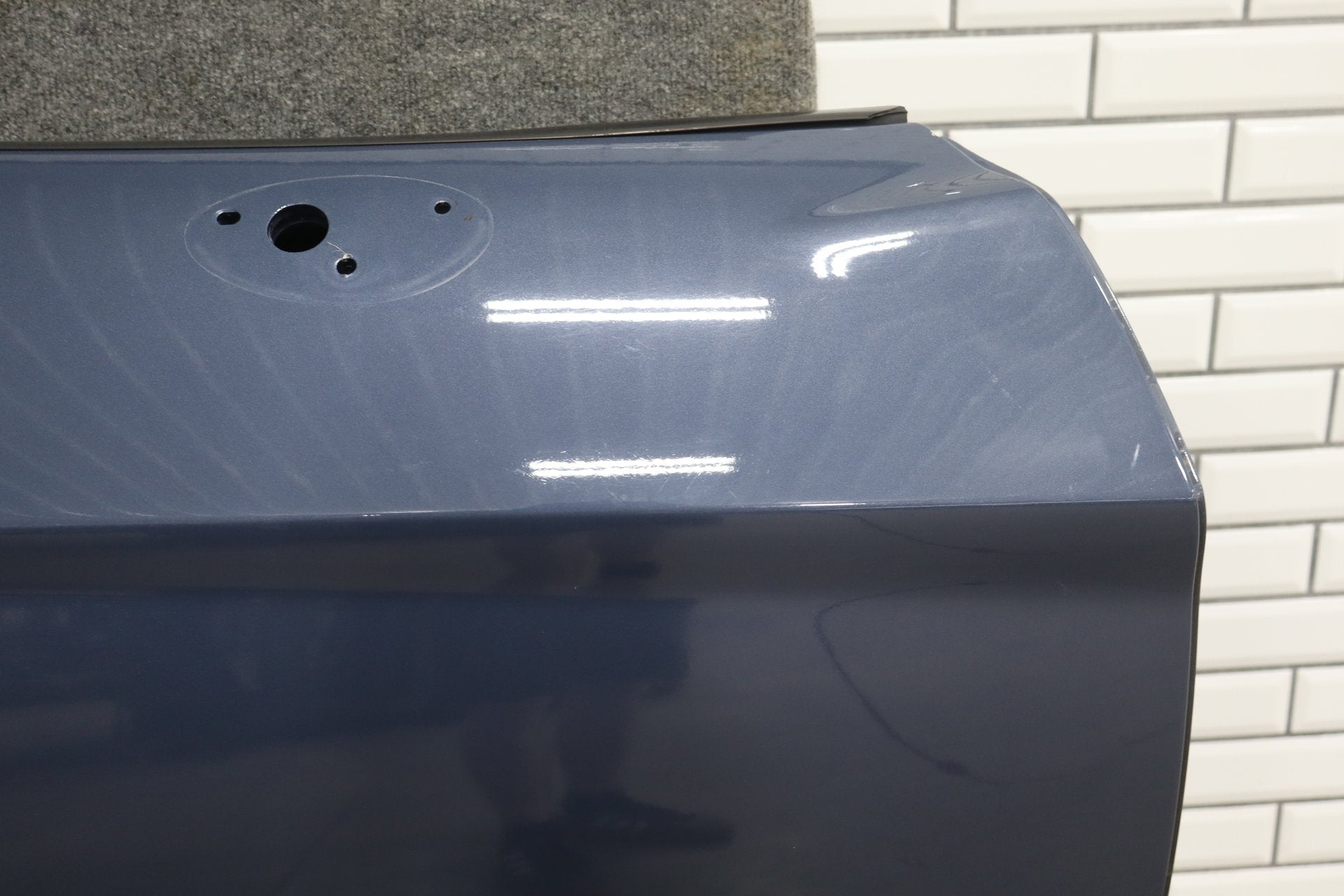 2005-2013 Chevrolet Corvette Right Front Door Supersonic Blue GLB 22737431