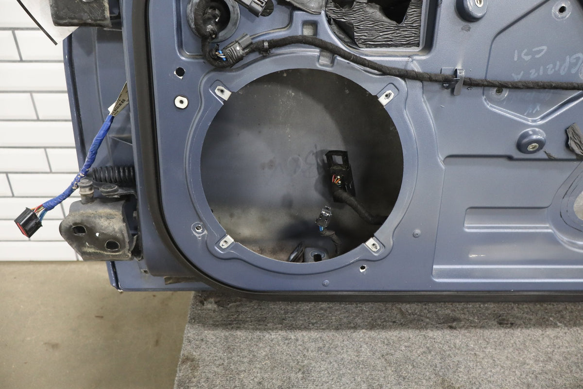 2005-2013 Chevrolet Corvette Right Front Door Supersonic Blue GLB 22737431