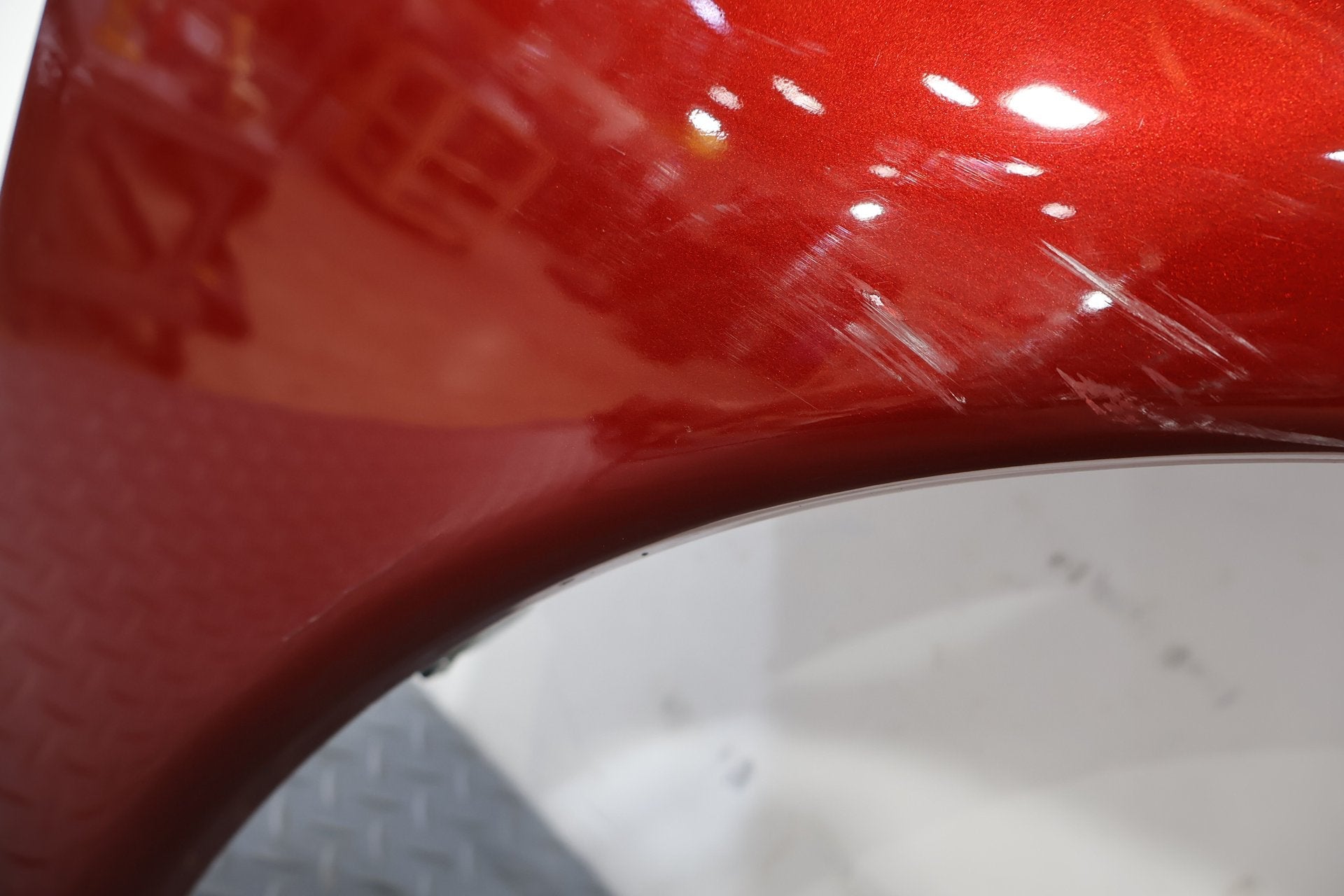2005-2013 Chevrolet Corvette Right Quarter Panel Red 80U