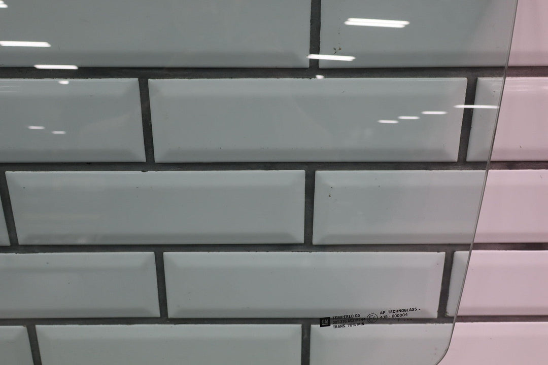 2005 - 2013 Chevy Corvette C6 Left Driver Door Window Glass Only