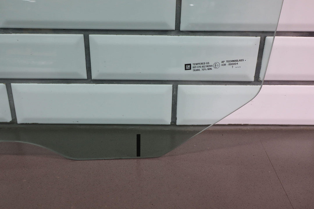 2005 - 2013 Chevy Corvette C6 Left Driver Door Window Glass Only