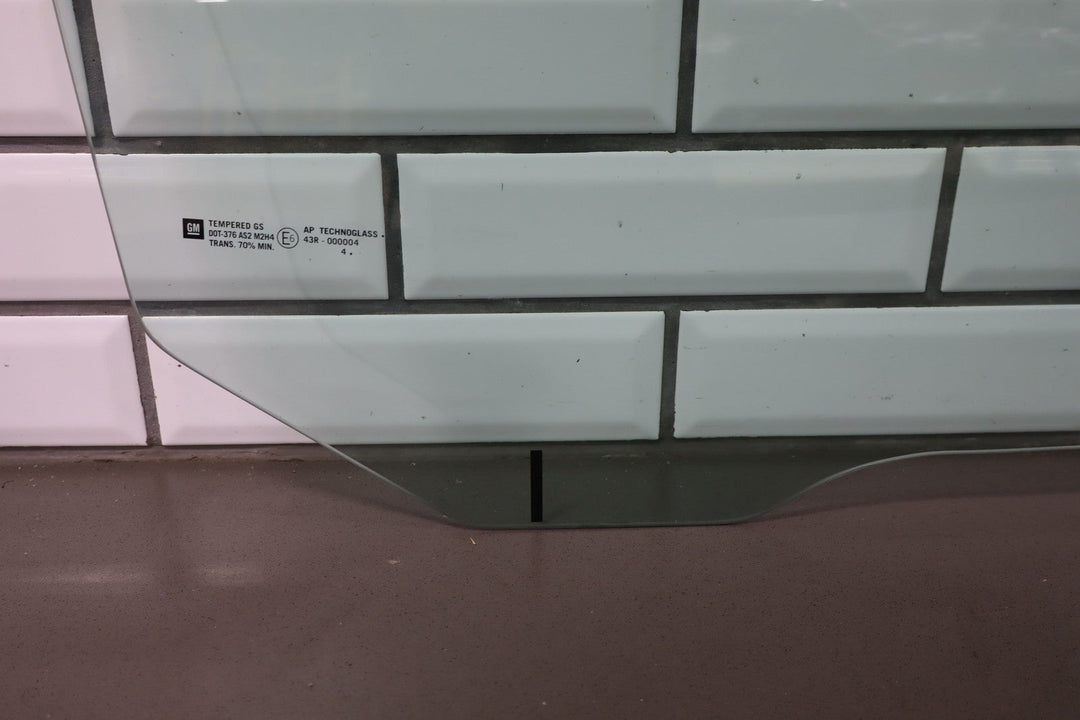 2005 - 2013 Chevy Corvette C6 Right Passenger Door Window Glass Only