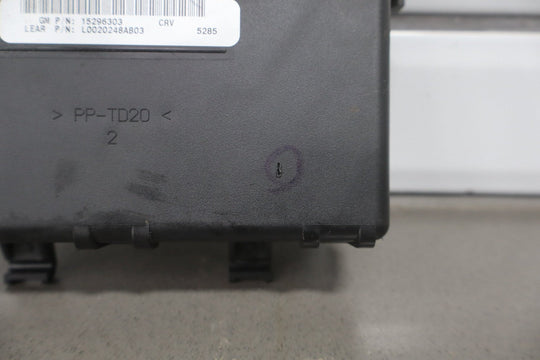 2005 - 2013 Corvette C6 Left Seat Position Memory Control Module 15296303