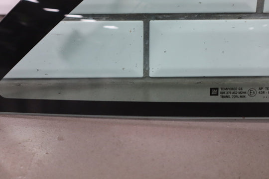 2005 Cadillac XLR Right Quarter Window *No Hinge*