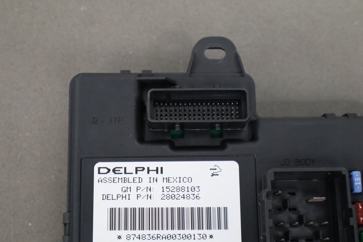 2005 Chevrolet Corvette C6 Body Control Module 15288103