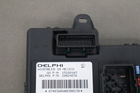 2005 Chevrolet Corvette C6 Body Control Module 15288103