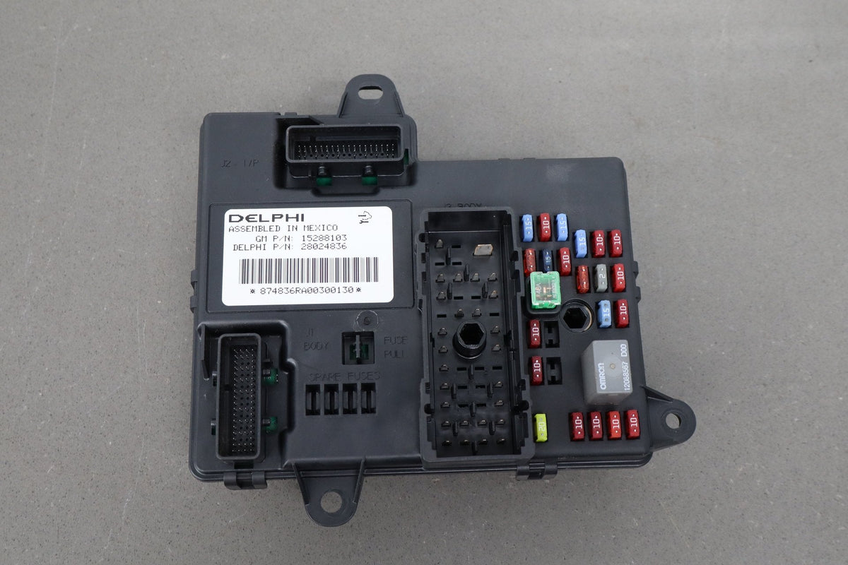2005 Chevrolet Corvette C6 Body Control Module 15288103