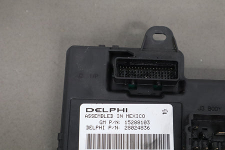2005 Chevrolet Corvette C6 Coupe Body Control Module 15288103
