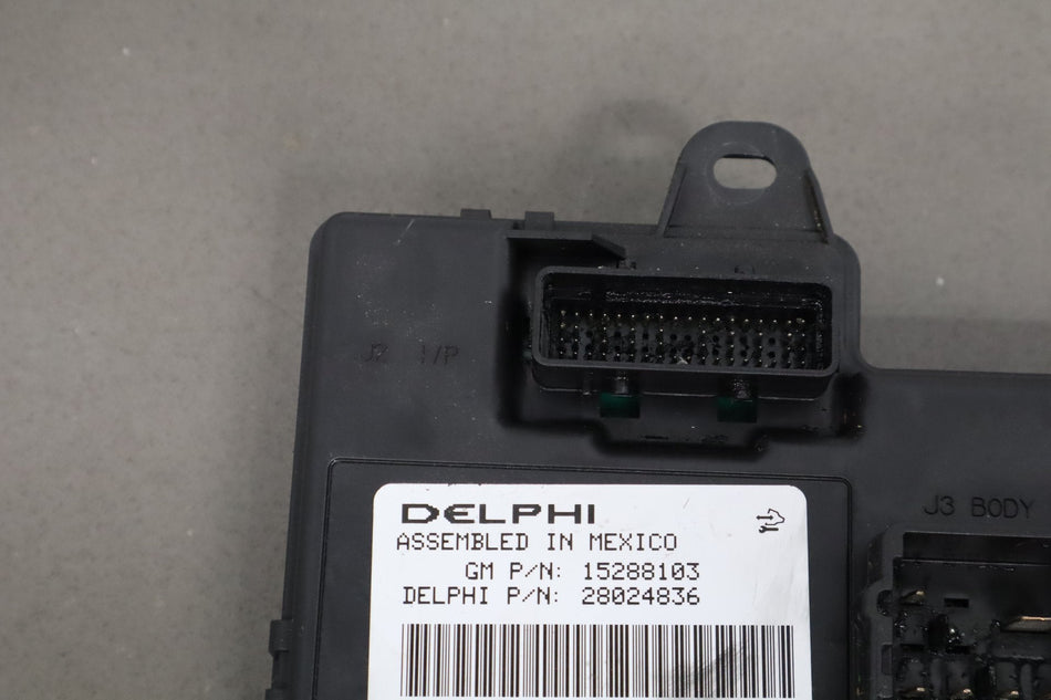 2005 Chevrolet Corvette C6 Coupe Body Control Module 15288103