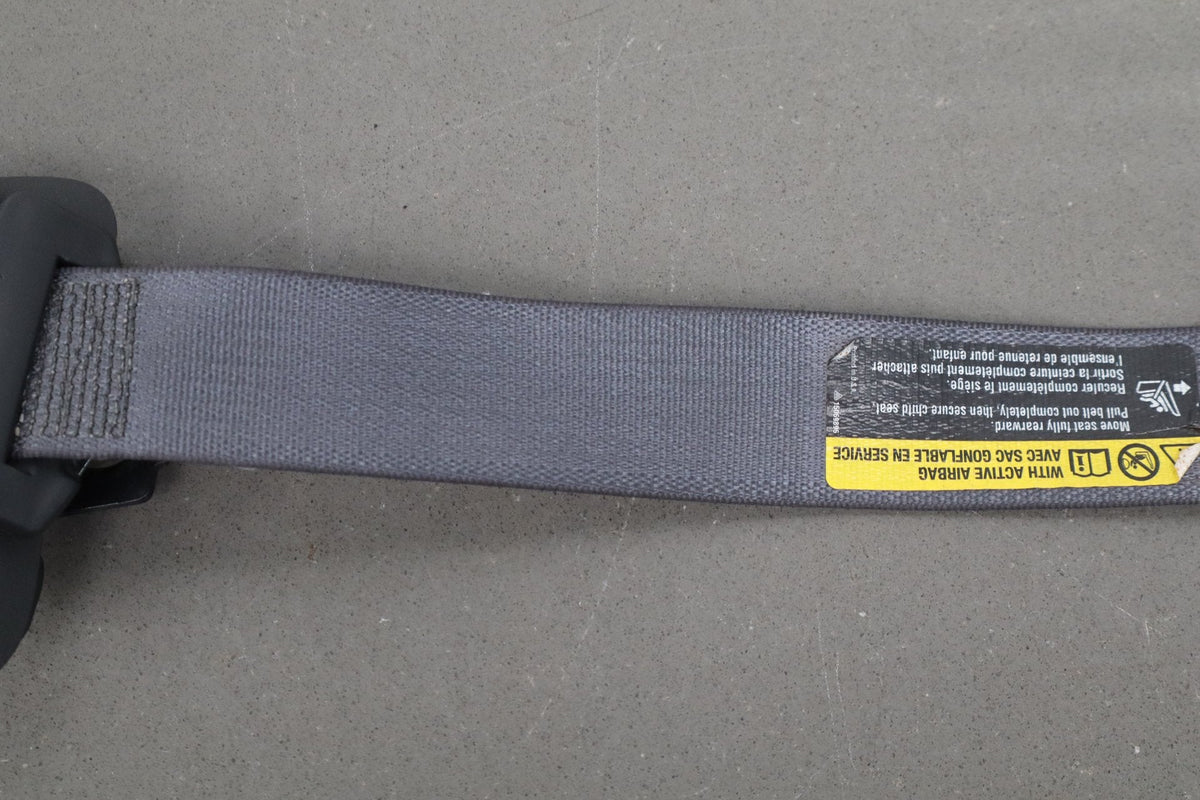 2005 Chevrolet Corvette C6 Coupe Passenger Seat Belt Retractor Black