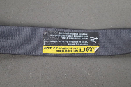 2005 Chevrolet Corvette C6 Coupe Passenger Seat Belt Retractor Black