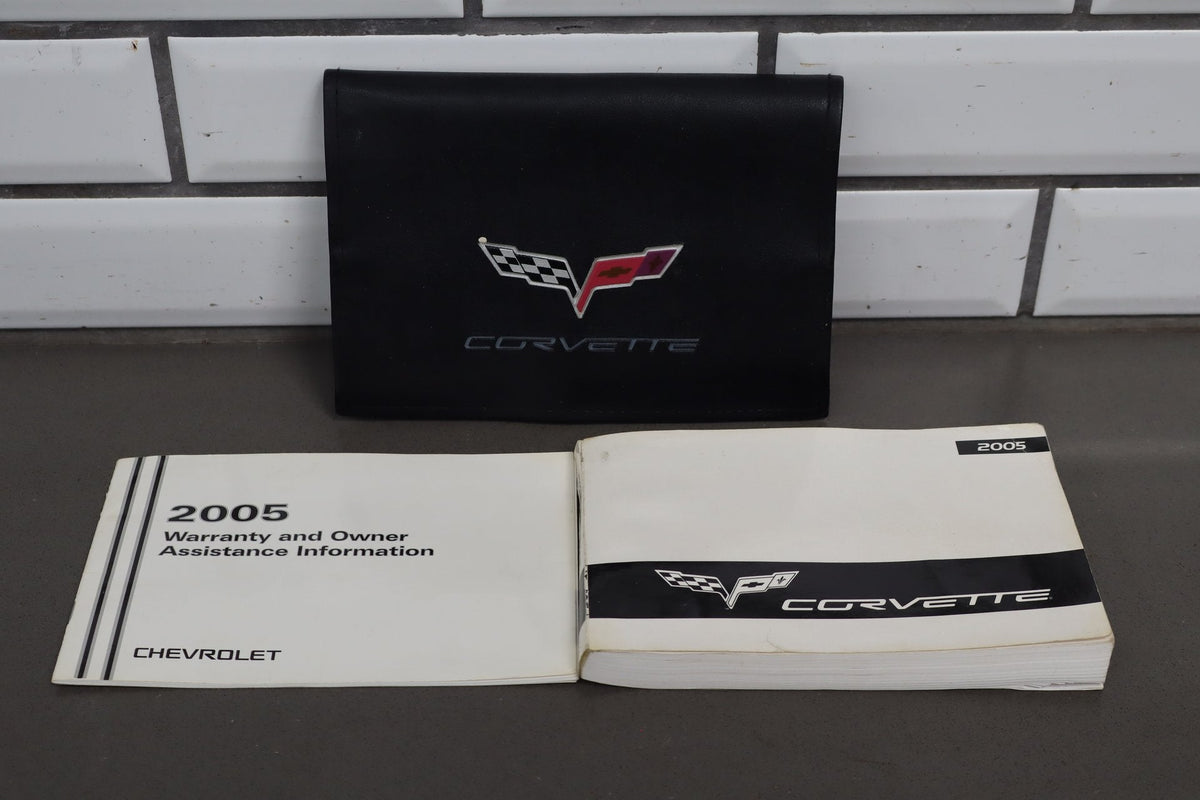 2005 Chevrolet Corvette Owners Manual OEM W/ Pouch