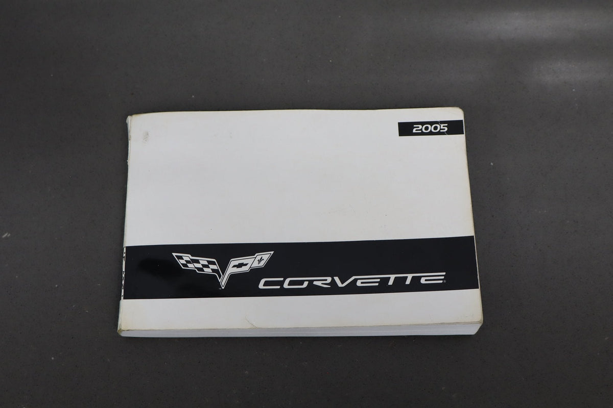 2005 Chevrolet Corvette Owners Manual OEM W/ Pouch