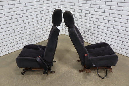 2005 Dodge Ram 2500 Quad Cab Cloth Seat Set Dark Slate DV