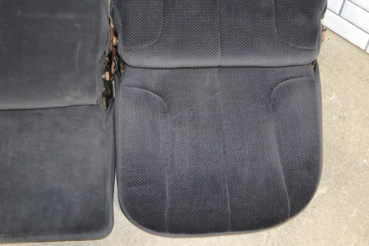 2005 Dodge Ram 2500 Quad Cab Cloth Seat Set Dark Slate DV