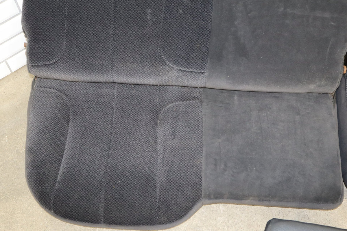 2005 Dodge Ram 2500 Quad Cab Cloth Seat Set Dark Slate DV