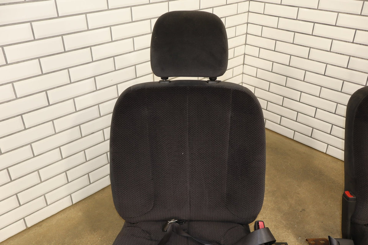 2005 Dodge Ram 2500 Quad Cab Cloth Seat Set Dark Slate DV