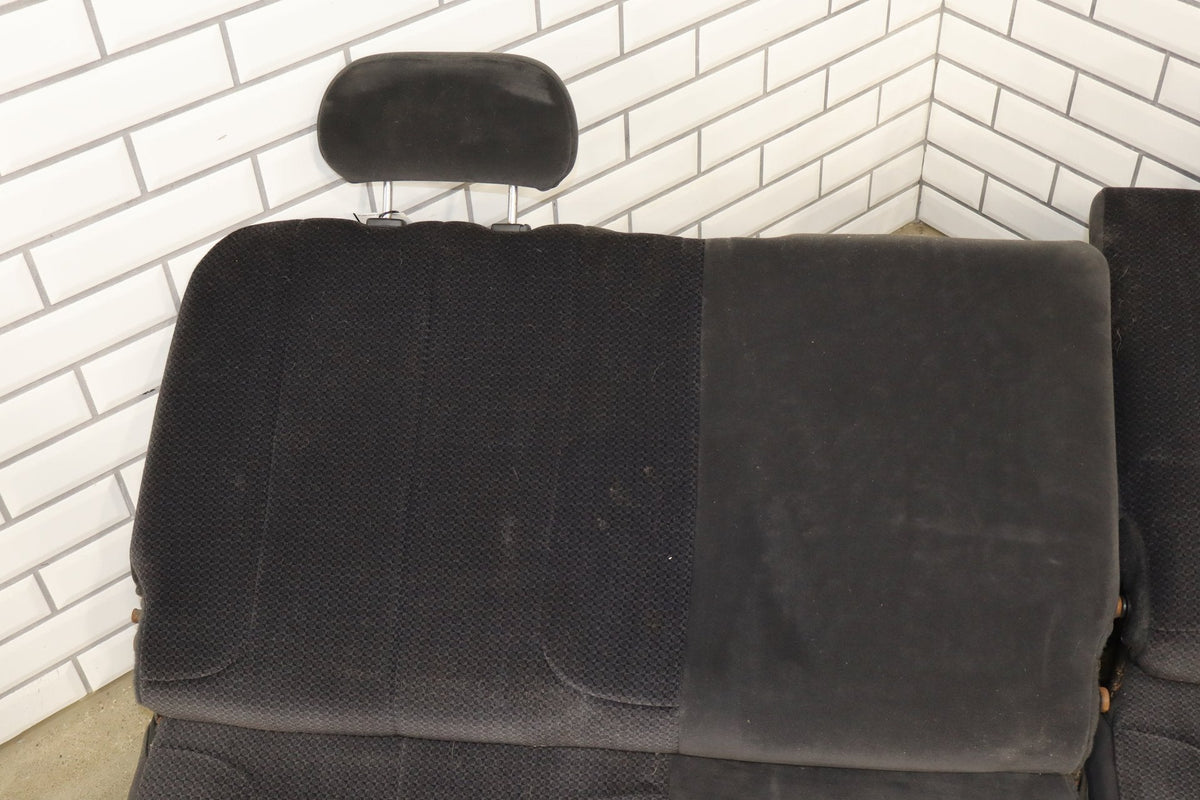 2005 Dodge Ram 2500 Quad Cab Cloth Seat Set Dark Slate DV