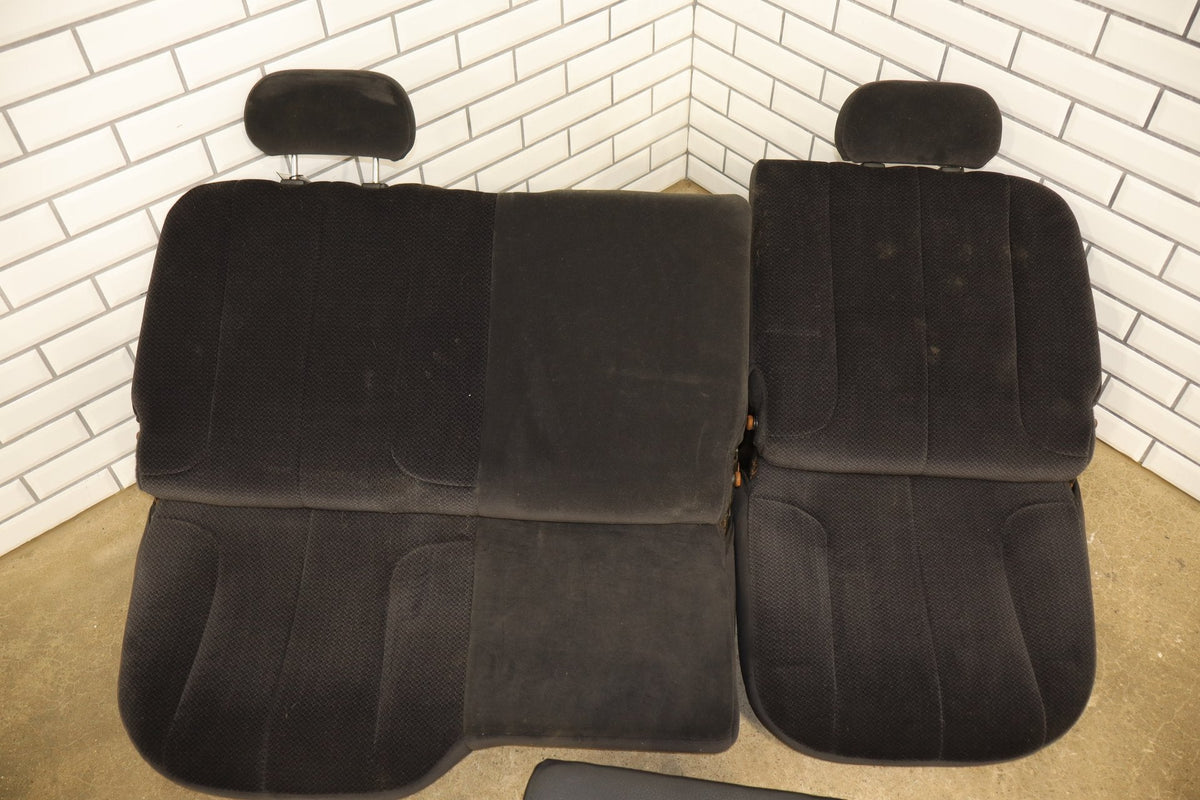 2005 Dodge Ram 2500 Quad Cab Cloth Seat Set Dark Slate DV
