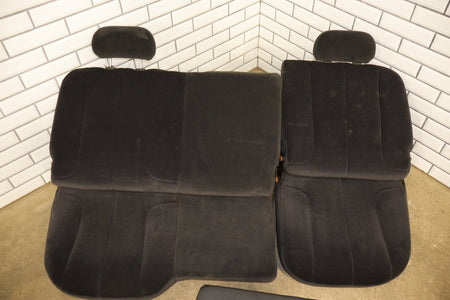 2005 Dodge Ram 2500 Quad Cab Cloth Seat Set Dark Slate DV