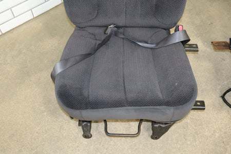 2005 Dodge Ram 2500 Quad Cab Cloth Seat Set Dark Slate DV